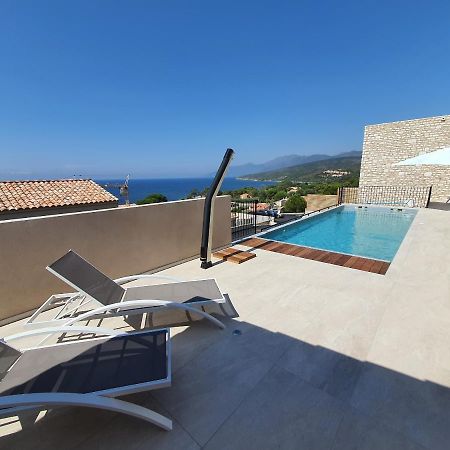 St-Florent Appartement Neuf Vue Mer Panoramique Piscine 4 Chambres - Mor401 Saint-Florent  Exterior foto